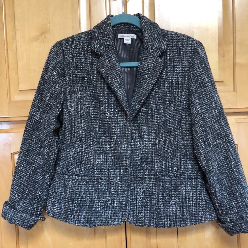 COLDWATER CREEK TWEED JACKET - P8